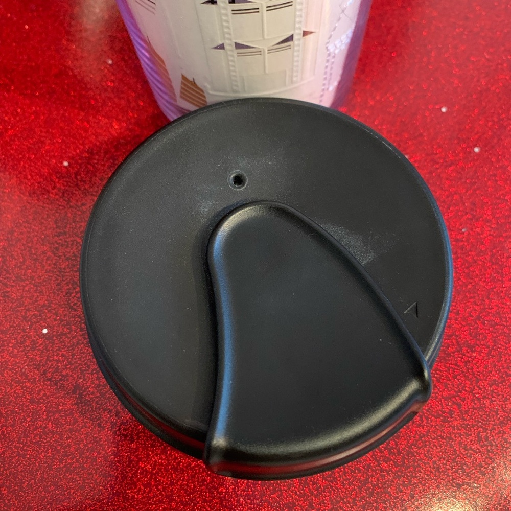 STARBUCKS Hong Kong 16 oz plastic Travel tumbler with swivel lid closure NWOT - Picture 8 of 8